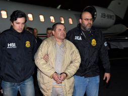 Joaquín Guzmán, preso en Nueva York desde enero, puede recibir también libros y revistas. AP / ARCHIVO