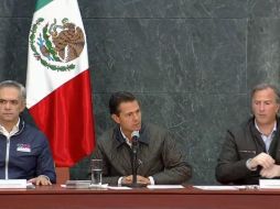 El Mandatario encabezó la reunión de medidas para reconstruir la Ciudad de México. TWITTER / @PresidenciaMX