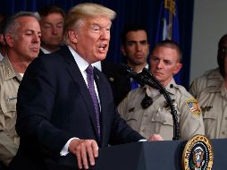 Los demócratas criticaron el proyecto de ley como un truco político para calmar al presidente Donald Trump. AP / E. Vucci