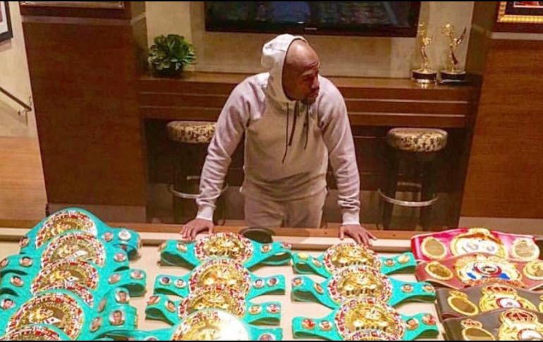 Mayweather Jr., oriundo de Grand Rapids, Míchigan, radica actualmente en Las Vegas. INTAGRAM / floydmayweather