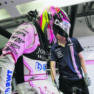 'Checo' quiere llenarse de energía en Japón