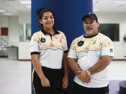 Se frotan las manos. La subcampeona mundial Sub 17 y Eusebio Cruz, su entrenador, están confiados en hacer un buen papel en caso de ser llamada al representativo nacional. EL INFORMADOR/F. Atilano