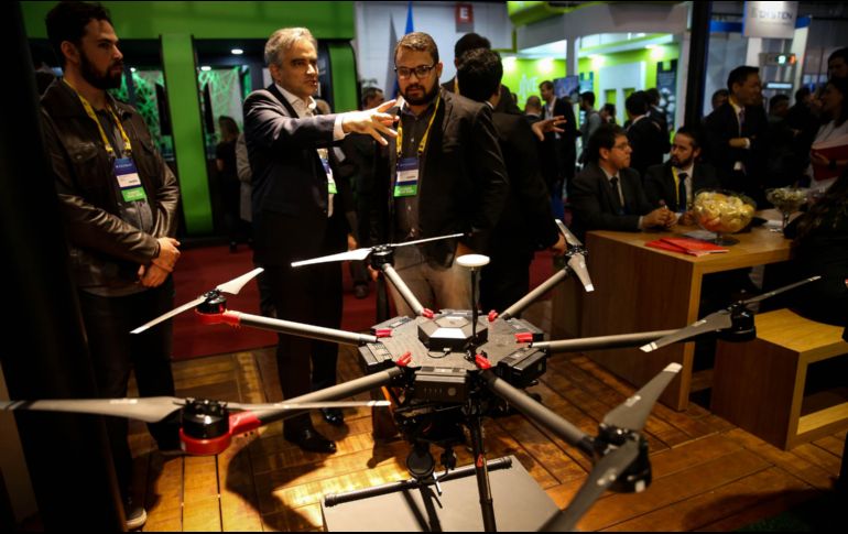 En Futurecom  los drones son tendencia. EFE/F. Bizerra