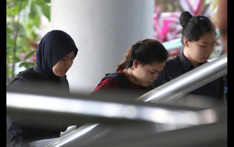 Aisyah y Huong se han declarado inocentes del cargo de asesinato. AP/S. Asyraf