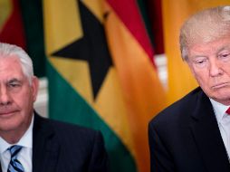 El jefe de la diplomacia estadunidense defiende a Trump sobre últimos postulados en Twitter. AFP / B. Smialowski