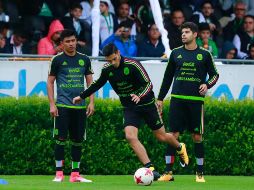 En el papel, el partido parece un mero trámite para México, que dejará el estadio Azteca para jugar en el Alfonso Lastras de San Luis Potosí. TWITTER / @miseleccionmx