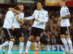 Los alemanes recibirán a Azerbaiyán el el domingo en un partido de trámite en la última fecha. EFE/ P. McErlane