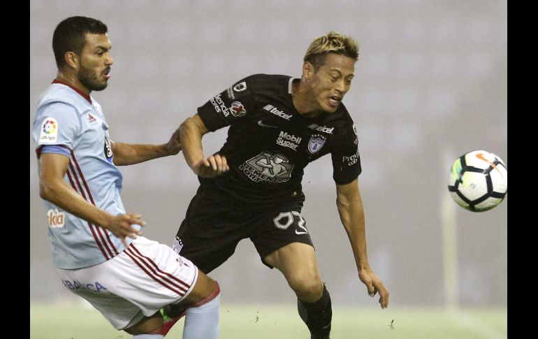 Los hidalguenses enfrentarán el próximo lunes al PSV Eindhoven en Holanda. EFE/S. Sas