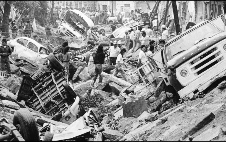 Las explosiones del 22 de abril de 1992 marcaron la historia de la ciudad. EL INFORMADOR / ARCHIVO