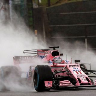 Lluvia limita trabajo de equipos en prácticas del Gran Premio de Japón