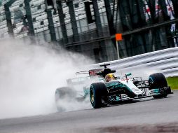 Sí, Lewis Hamilton. El líder del Mundial fue el más rápido, con un discreto tiempo que situó a Mercedes en cabeza. EFE / D. Azubel