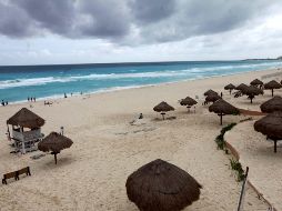 Se informó esta mañana que la tormenta tenía vientos máximos de 75 kilómetros por hora y se ubicaba a 370 kilómetros al sureste de la isla de Cozumel, México. NTX / ARCHIVO