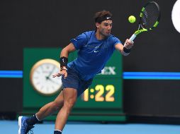 El número uno del mundo se medirá al búlgaro Grigor Dimitrov, que en otro cuarto de final necesitó tres sets para eliminar al español Roberto Bautista. AFP / G. Baker