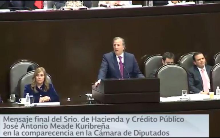 El titular de la SHCP hizo un recuento de los elementos que le dan fortaleza a la economía. TWITTER / @SHCP_mx