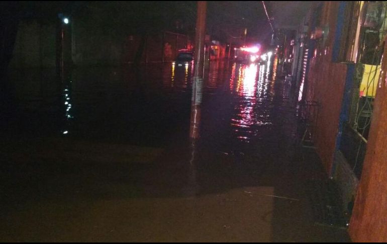 Autoridades reportan que la lluvia terminó a las 04:40 horas. ESPECIAL