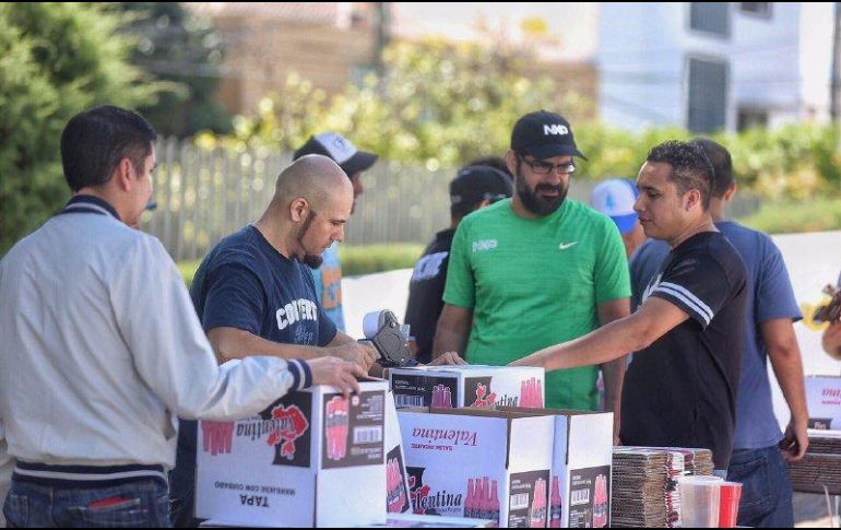 La asistencia de 200 voluntarios por día fue de importancia. TWITTER / @DIFGUADALAJARA