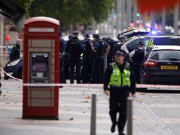 Un portavoz policial dice que aún era demasiado pronto para saber si se trataba de un atentado.  AP / A. Grant