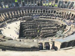 El Coliseo Romano sigue ofreciendo sorpresas. EFE