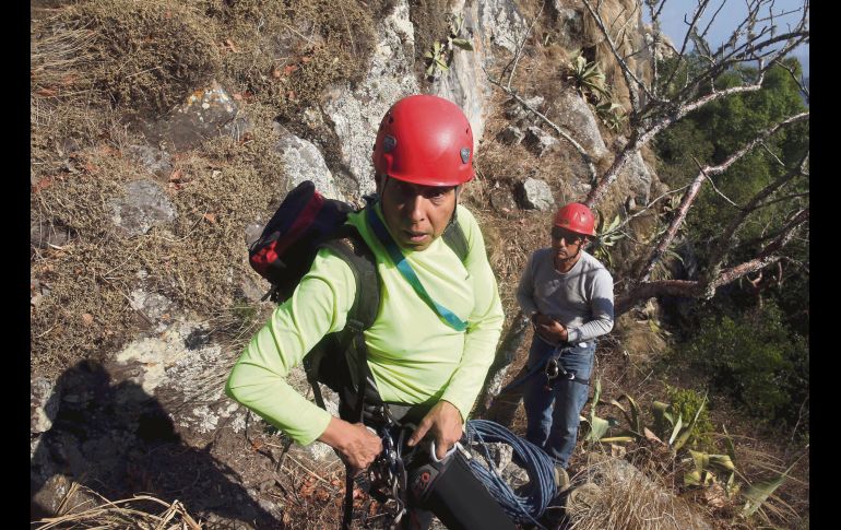 ESCALADA. Los retos no fueron sencillos. EL INFORMADOR / M. Vargas