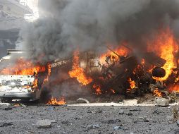 La nota incluía la distancia entre la habitación en el piso 32 del Hotel Mandalay Bay y el sitio del concierto al que asistieron las víctimas. AP/J. Locher