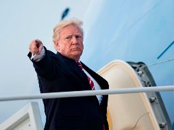 El presidente Trump sigue sumando razones para avergonzar a los ciudadanos estadounidenses. AFP / B. Smialowski