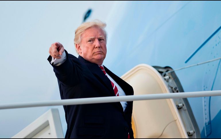 El presidente Trump sigue sumando razones para avergonzar a los ciudadanos estadounidenses. AFP / B. Smialowski