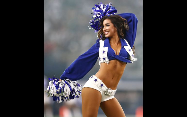 Las porristas de los Vaqueros de Dallas saben bien cómo animar a su equipo esta temporada.