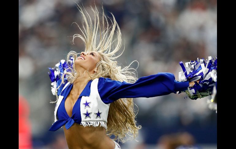 Las porristas de los Vaqueros de Dallas saben bien cómo animar a su equipo esta temporada.