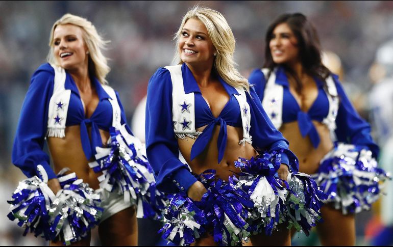 Las porristas de los Vaqueros de Dallas saben bien cómo animar a su equipo esta temporada.