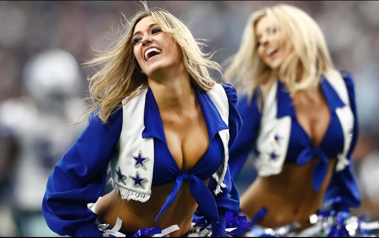 Las porristas de los Vaqueros de Dallas saben bien cómo animar a su equipo esta temporada.
