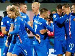 Los islandeses han seguido creciendo y han sabido hacerse dueños de un grupo muy duro con equipos de la talla de Croacia, Ucrania y Turquía. EFE. B. T. Hardarson