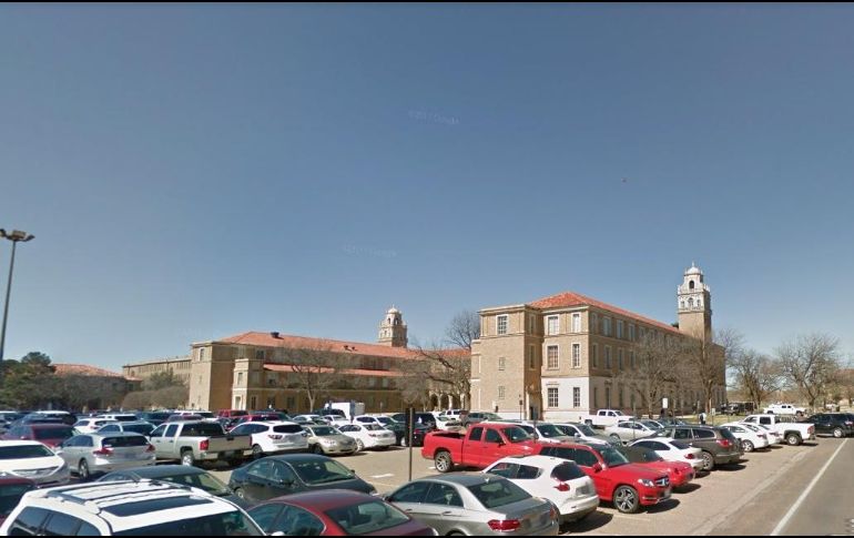 El tiroteo se produjo en el departamento de policía de la Universidad Tecnológica de Texas. ESPECIAL / Google Maps