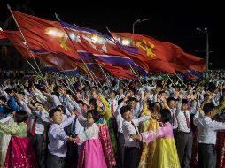 El aniversario de la fundación del Partido de los Trabajadores es uno de los cuatro grandes días festivos anuales de Corea del Norte. AFP/K. Won-Jin