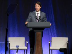 El primer encuentro formal entre Trudeau y Trump se dio en la Casa Blanca el 13 de febrero pasado. NTX/ARCHIVO