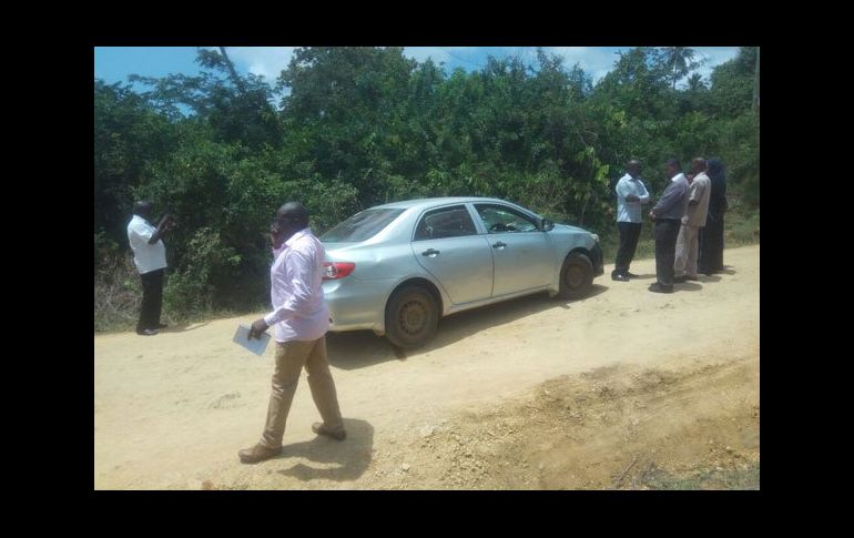 Los supuestos terroristas atacaron en una carretera cercana al campus, y huyeron posteriormente. TWITTER