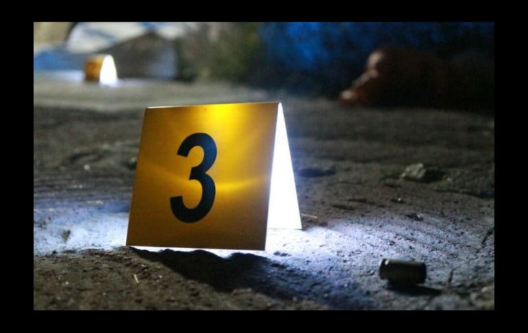 En el punto se encontraron cascajos percutidos de los que no se identificó el calibre. ESPECIAL/ ARCHIVO