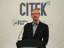 Vicente Fox Quesada organizó el Foro CITEK, en el cual José Antonio Meade tuvo participación; lo cual fue criticado por Andrés Manuel López Obrador. FACEBOOK / Vicente Fox Quesada