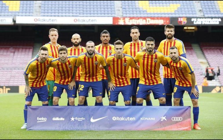 La directiva del equipo catalán se remite a las declaraciones del presidente de la Generalitat, Carles Puigdemont, quien pide el diálogo antes de declarar la emancipación. TWITTER / @FCBarcelona