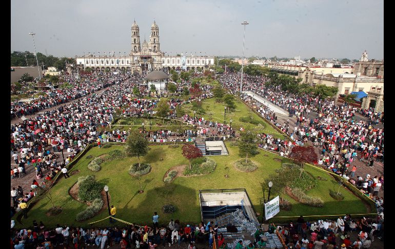 2014 La Basílica. Un edificio que simboliza la fe. EL INFORMADOR / ARCHIVO