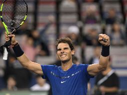 Nadal arrancó dominando el encuentro, sumando el punto de su saque, y dejó claras sus intenciones desde el principio al romper el primer saque del italiano. AFP / N. Asfouri