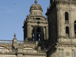 El vocero del Arzobispado de México, Hugo Valdemar, descarta que esté en riesgo la Catedral. EL INFORMADOR / ARCHIVO