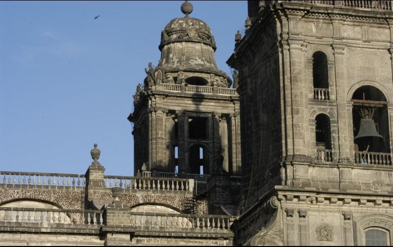 El vocero del Arzobispado de México, Hugo Valdemar, descarta que esté en riesgo la Catedral. EL INFORMADOR / ARCHIVO