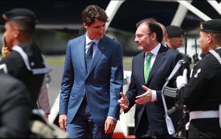 El Primer Ministro de Canadá, Justin Trudeau, realiza una gira de trabajo a México. EFE / M. Guzmán