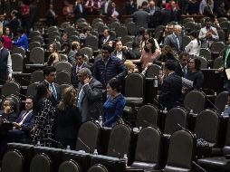 La minuta fue aprobada por unanimidad con 397 votos a favor. SUN / C. Rogel