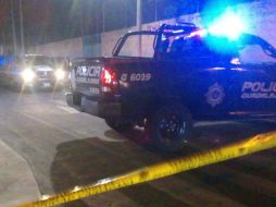 Al llegar la Policía de Guadalajara, encontraron regados casquillos de diferentes tipos. ESPECIAL