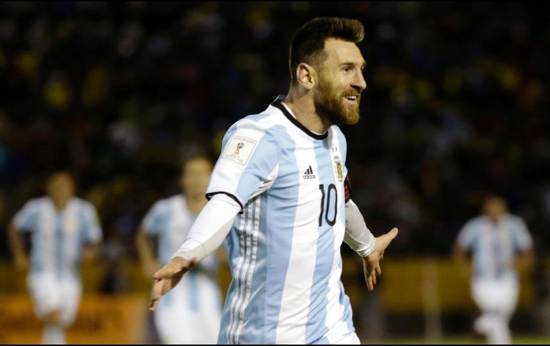 Argentina calificó al Mundial en el último partido de la eliminatoria, venciendo a Ecuador. AP/ARCHIVO