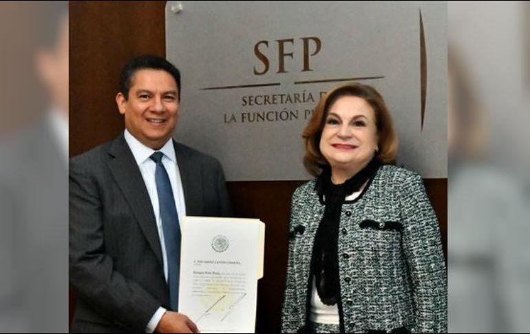 Desde hace 34 años, Carreño Camacho presta sus servicios en la administración pública. TWITTER / @SFP_mx