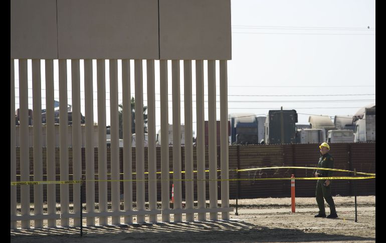 Aún no está claro qué características tendría el muro fronterizo que propone Donald Trump. EFE / D. Maung