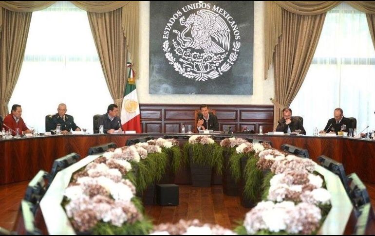 Titulares de las dependencias involucradas presentaron actualizaciones de censos de afectaciones y costos estimados para la reconstrucción. TWITTER / @osoriochong