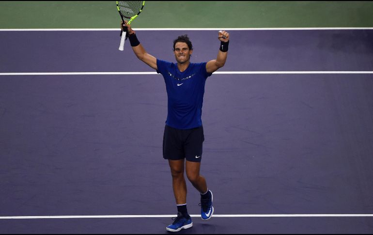 Rafa se enfrentará al vencedor del partido entre Roger Federer y Juan Martín Del Potro. AFP / C. Khanna